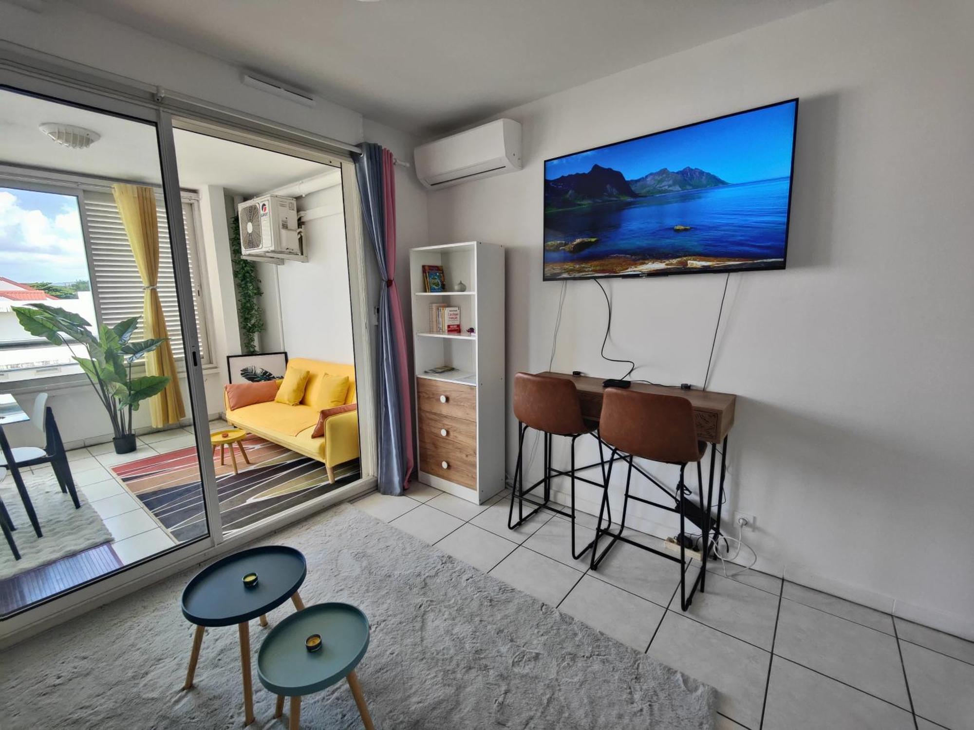 Studio Vanille - Vue Mer Saint-Denis Dış mekan fotoğraf